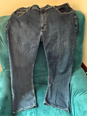 Real Ranch Classic Straight Leg Blue Denim Men’s Jeans 38x30